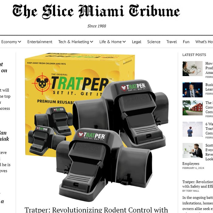 Tratper - Featured on Slice Miami Tribune