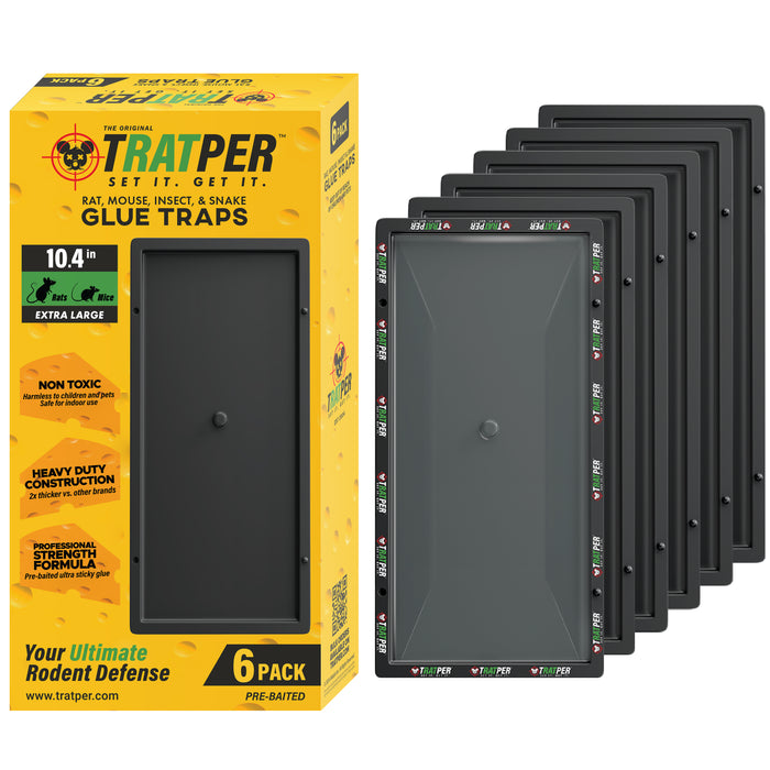 Tratper Pre-Baited Glue Trap - Bulk Case (No Returns)