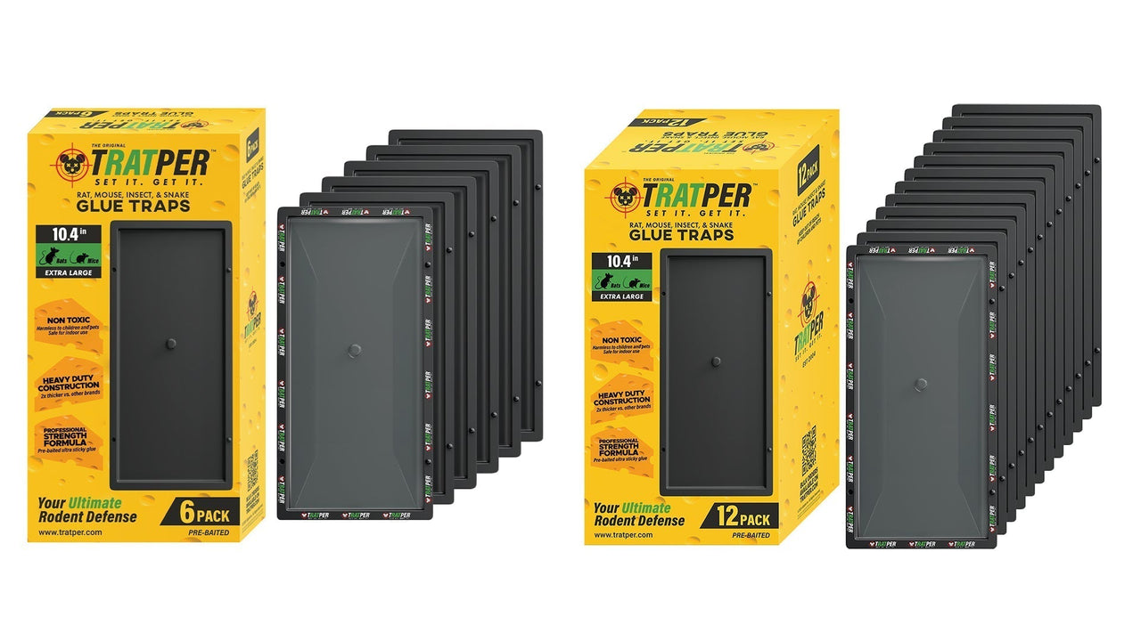 Now on Amazon: Tratper Glue Traps