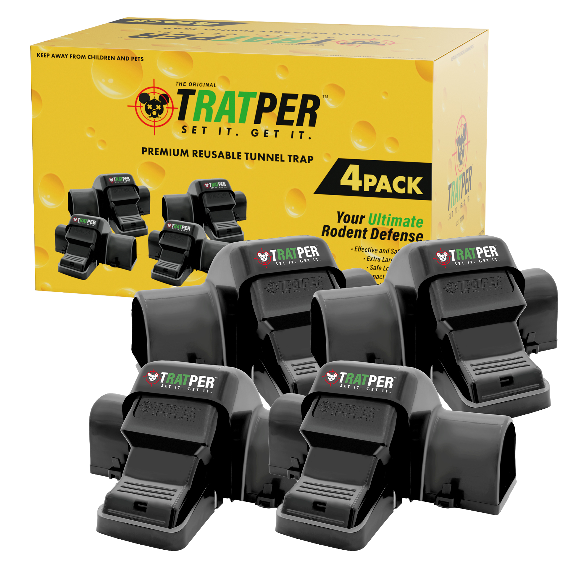 Tratper Dual-Entry Snap Trap