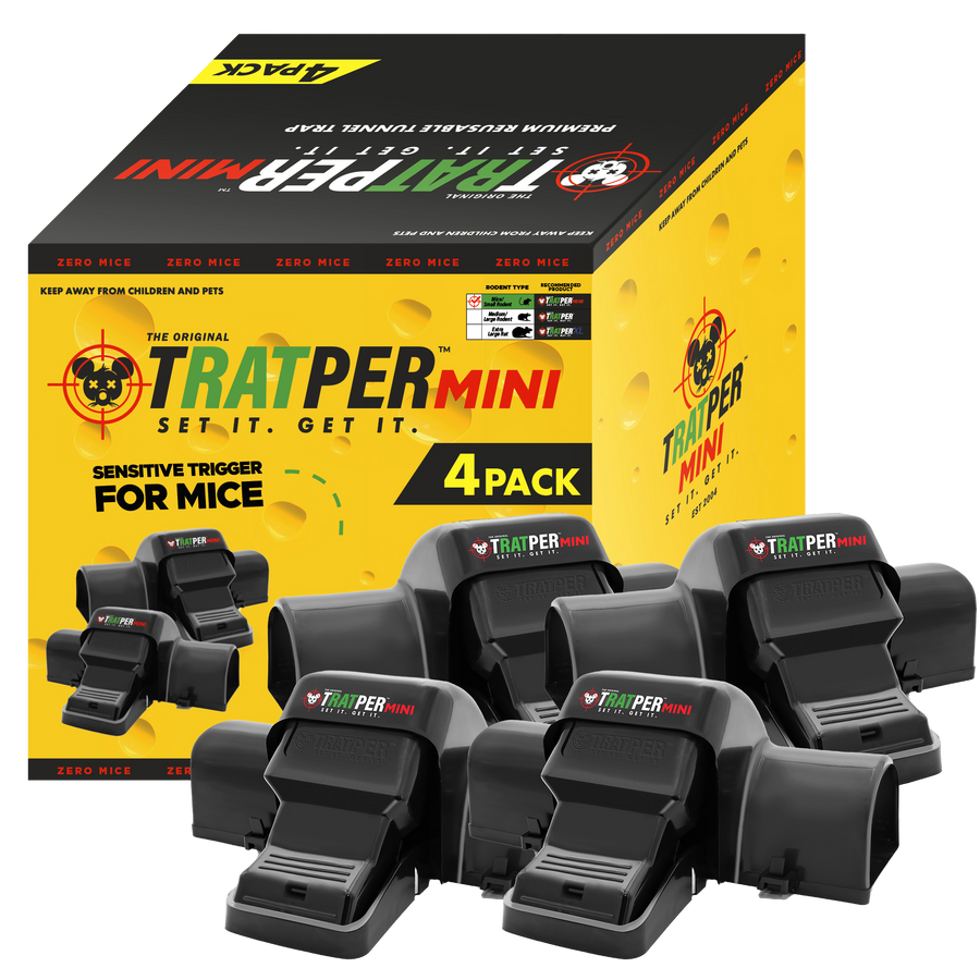Tratper Mini Dual-Entry Snap Trap for Mice and Small Rodents